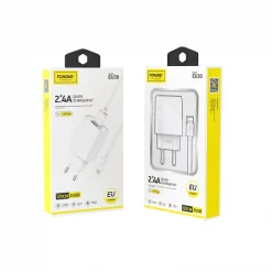 EU30 FONENG DUAL USB 12W GENUINE SMART CHARGER