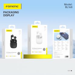 Alternative view of BL168 TWS BT- 5.4 BLANCO