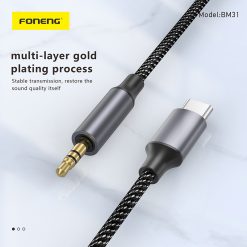 Alternative view of BM31 IPHONE+3.5MM JACK CABLE