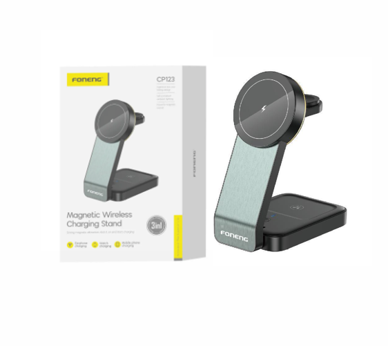 CP123 MAGNETIC 3IN1 CHARGING STAND