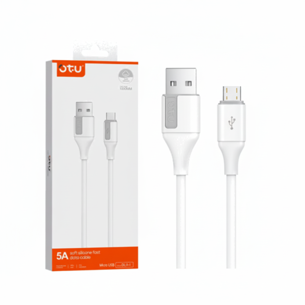 DL11-V8 USB+V8 5A HIGH ELASTICITY CABLE