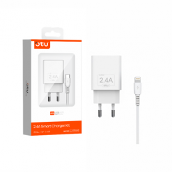 KT03-I 12W/2.4A USB+IPH SMART CHARGER