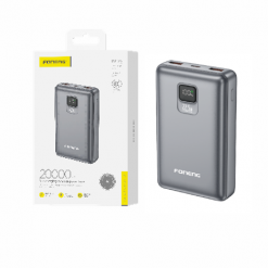 PX126 20MIL METALIC SMALL SIZE POWERBANK BLACK