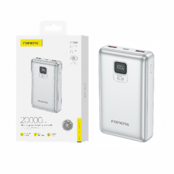 PX126 20MIL METALIC SMALL SIZE POWERBNK WHITE