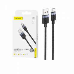 X115 18W USB+C FAST CHARGING METAL HEAD BRAIDED CABLE