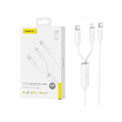 XS09 60W TYPE C 2IN1 C+C+i FAST DATA CABLE