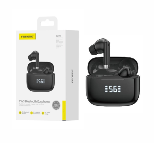 BL159 DIGITAL TWS BLUETOOTH BLACK