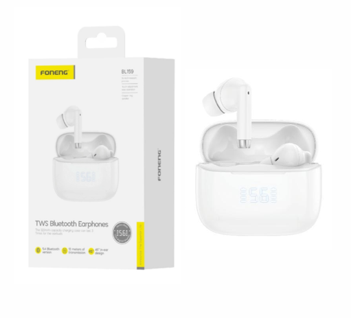 BL159 DIGITAL TWS BLUETOOTH WHITE