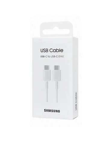 SAMSUNG CABLE C+C ORIGINAL BLANCO