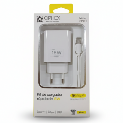 OPX11 18W USB+V8 CARGADOR RAPIDA