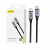 X95 3A, 1.2M USB+C, METAL BRAIDED CABLE