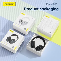 Alternative view of BL59 CASCO NOISE CANCELACION UNICO GRIS