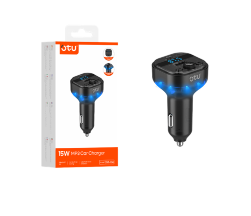 CM04 15W MP3 CAR CHARGER
