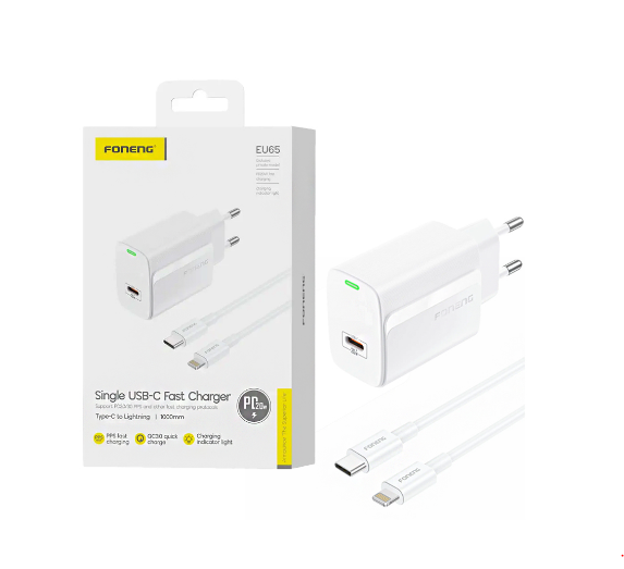 EU65 20W CON C+I CABLE CARGADOR