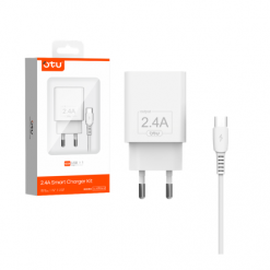 KT03V 12W/2.4A USB+V8 SMART CHARGER