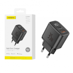 MAX10 35W GAN USB+C ENCHUFE DIGITAL DISPLAY