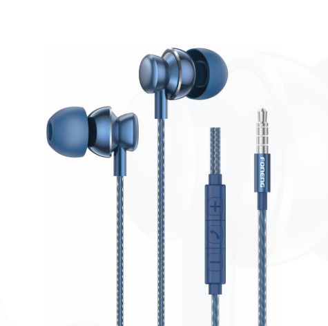 T67 3.5MM WIRED AURICULAR AZUL