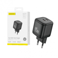 CUBE GAN45W DUAL C SALIDA ENCHUFE