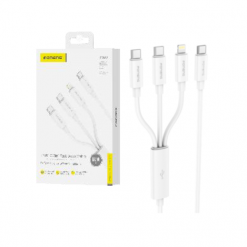 XS09 60W TYPE C 3IN1 C+C+I FAST DATA CABLE