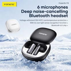 Alternative view of BL178 6MIC ANC+ENC DEEP NOISE REDUCCION (BLACK)