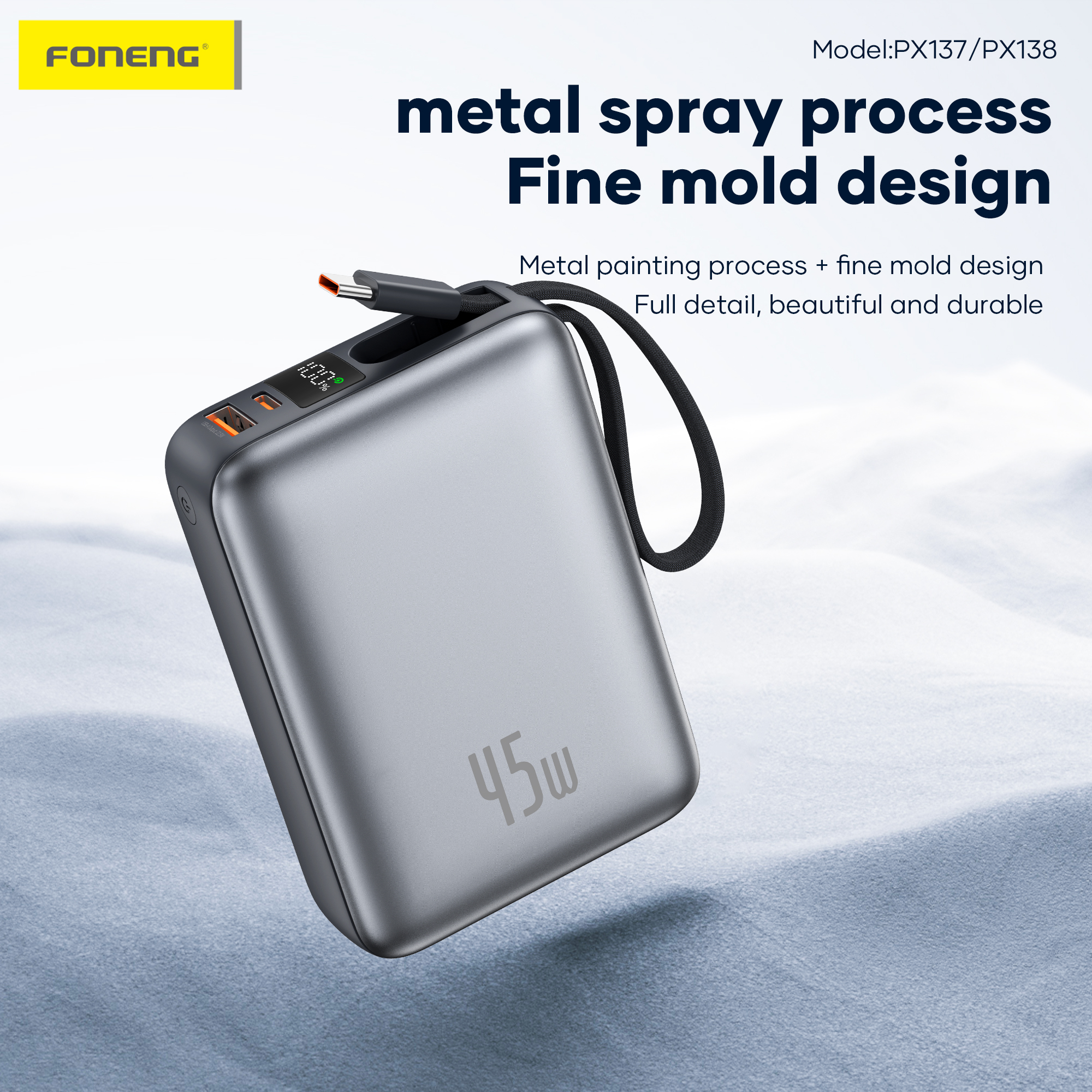 PX138 45W 20MIL+CABLE ULTRA FAST PARA MAC - Image 4