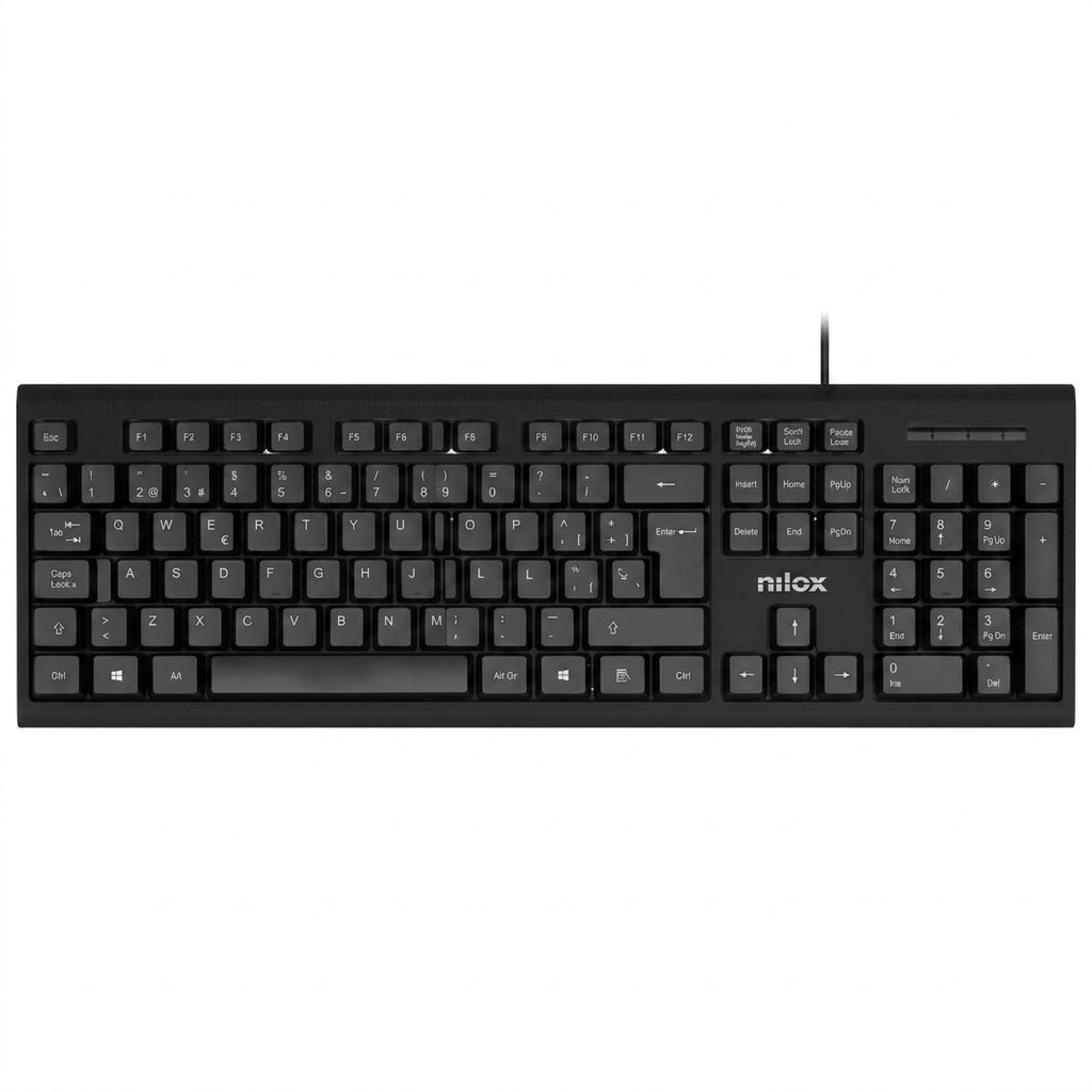 NILOX USB TECLADO CON CABLE
