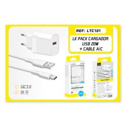 LTC101 20W USB+C CARGA RAPIDO
