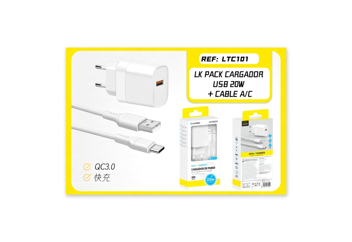 LTC101 18W USB+C CARGA RAPIDO