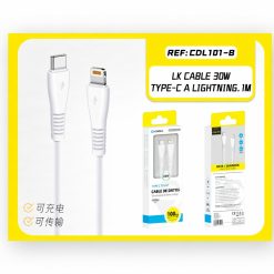 CDL101 30W TYPE C TO LIGHTNING 1M CABLE