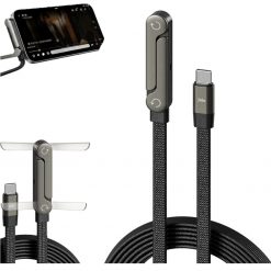 240W C+C PHONE HOLDER CABLE METALICO