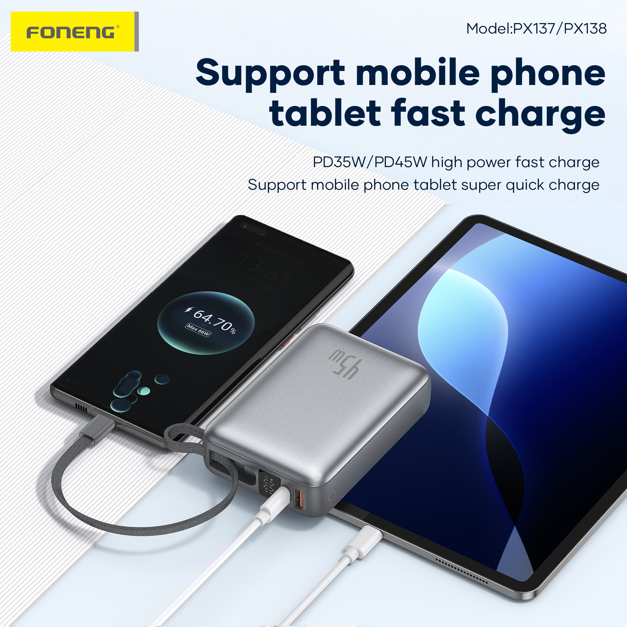 PX138 45W 20MIL+CABLE ULTRA FAST PARA MAC - Image 5