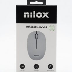 NILOX RATON WIRELESS GRIS CLARO