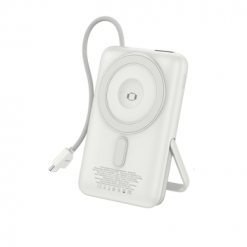 PX118 MAGNETIC MULTIFUNCTION POWERBANK WHITE