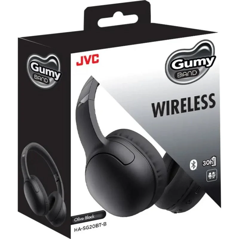 JVC (B) 30H WIRELESS CASCO GUMY BAND