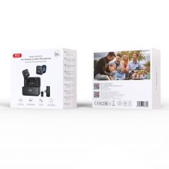 DUAL MIC 36hr PRO WIRELESS LAVALIER MICROPHONES AI NOISE REDUCTION