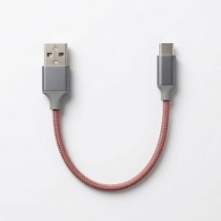 25CM USB+C CARGA Y DATOS TRENZADO 100W