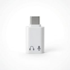 ADAPTOR C+LIGHTNING FEMALE AUDIO+MICROFONO