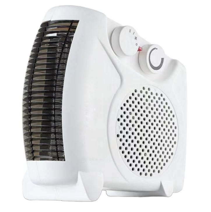 2000W CALEFACTOR DE AIRE TERMOSTATO AJUSTABLE