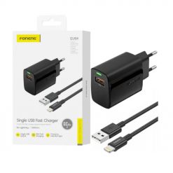 EU64 18W USB+iPH TAIWAN CHIP CARGADOR