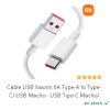 XIAOMI 6A USB+C 1M CABLE