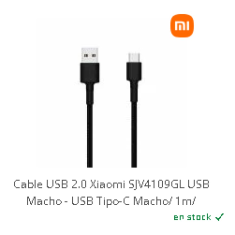 XIAOMI USB+C BRAIDED 1M CABLE