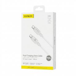 X126 60W C+C CABLE CRYSTAL CLEAR